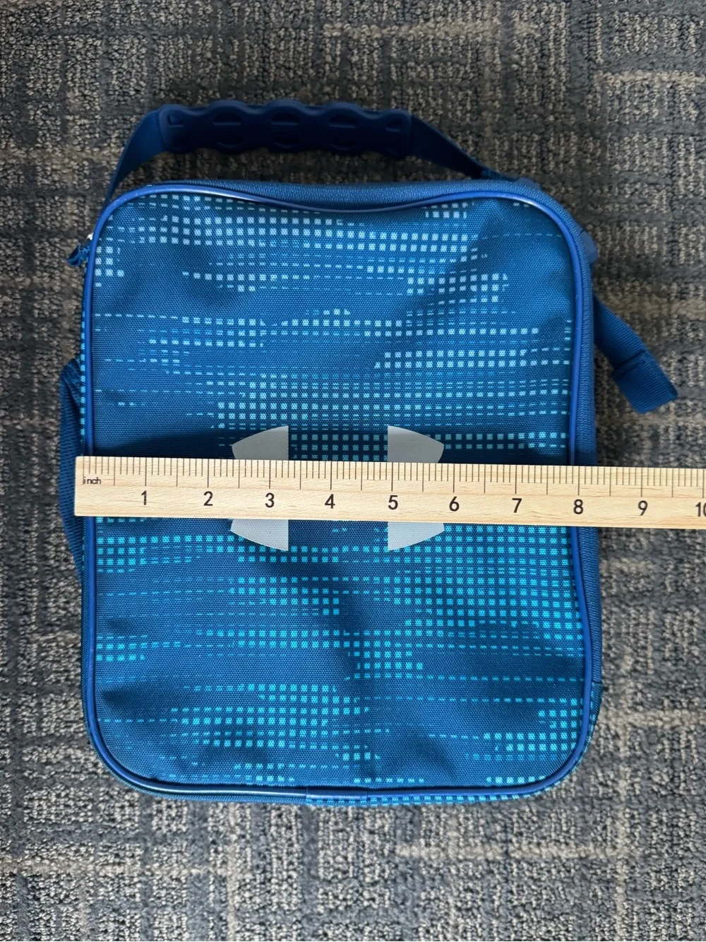 Under Armour Thermos Insulated Lunch Box Blue Camo Hard Liner O/S